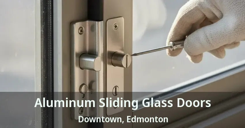 Aluminum Sliding Glass Doors Downtown, Edmonton - AB