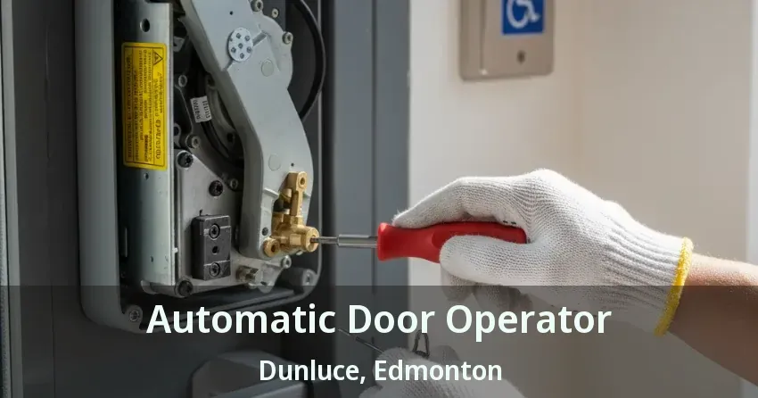 Automatic Door Operator Dunluce, Edmonton - AB