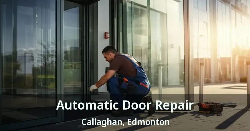 Automatic Door Repair Callaghan, Edmonton - AB