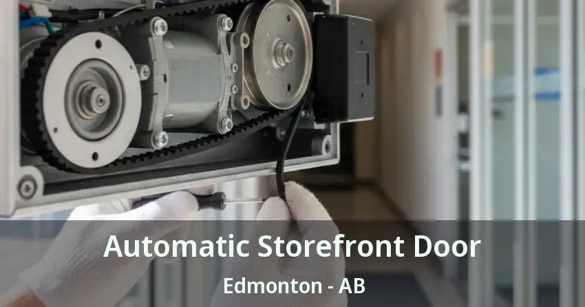 Automatic Storefront Door Edmonton - AB