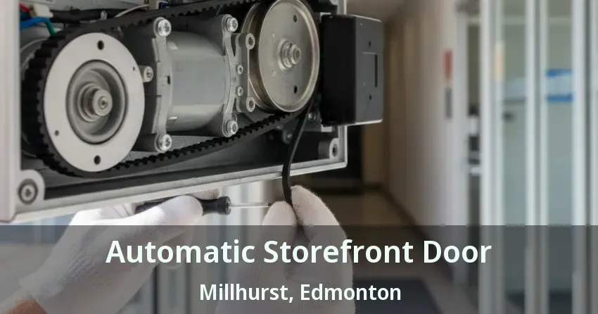 Automatic Storefront Door Millhurst, Edmonton - AB