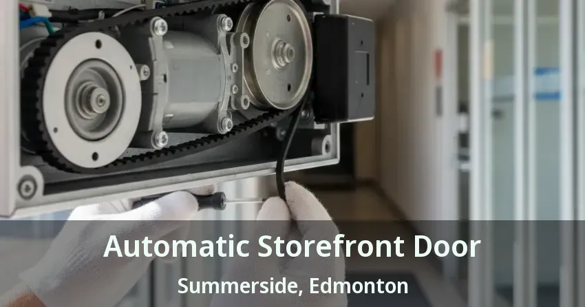 Automatic Storefront Door Summerside, Edmonton - AB