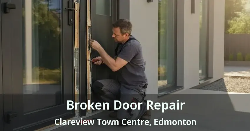 Broken Door Repair Clareview Town Centre, Edmonton - AB
