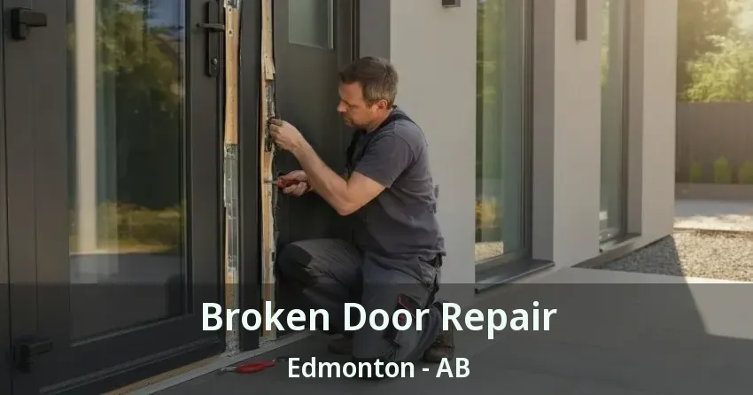 Broken Door Repair Edmonton - AB
