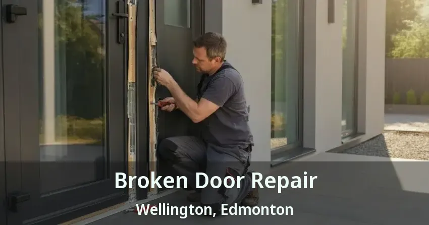 Broken Door Repair Wellington, Edmonton - AB