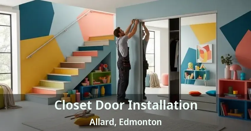 Closet Door Installation Allard, Edmonton - AB
