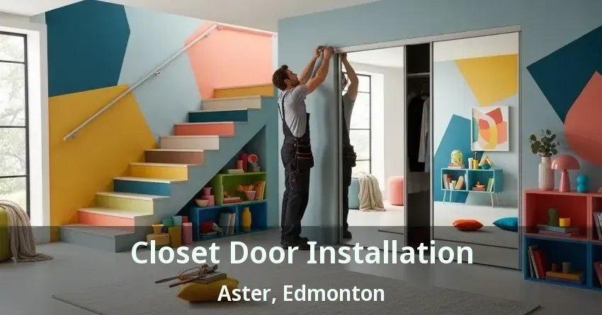 Closet Door Installation Aster, Edmonton - AB