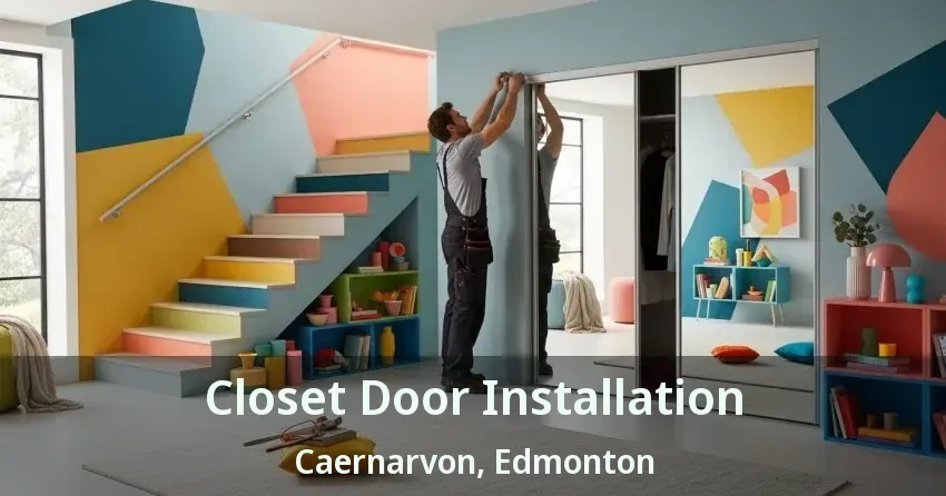Closet Door Installation Caernarvon, Edmonton - AB