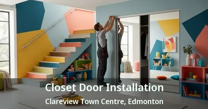 Closet Door Installation Clareview Town Centre, Edmonton - AB