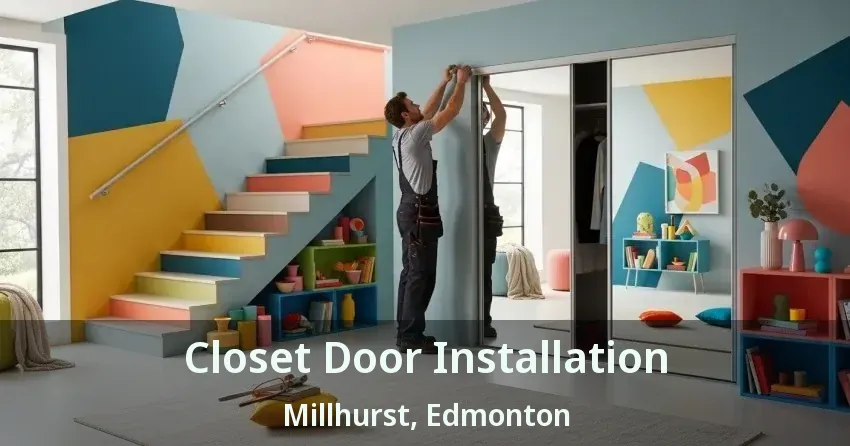 Closet Door Installation Millhurst, Edmonton - AB