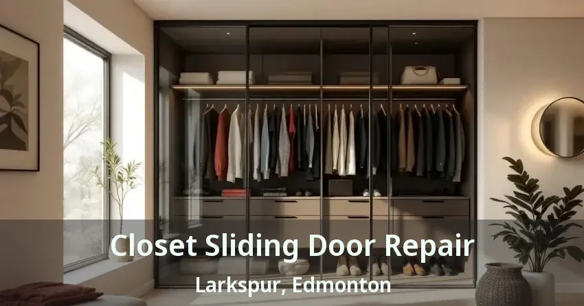 Closet Sliding Door Repair Larkspur, Edmonton - AB