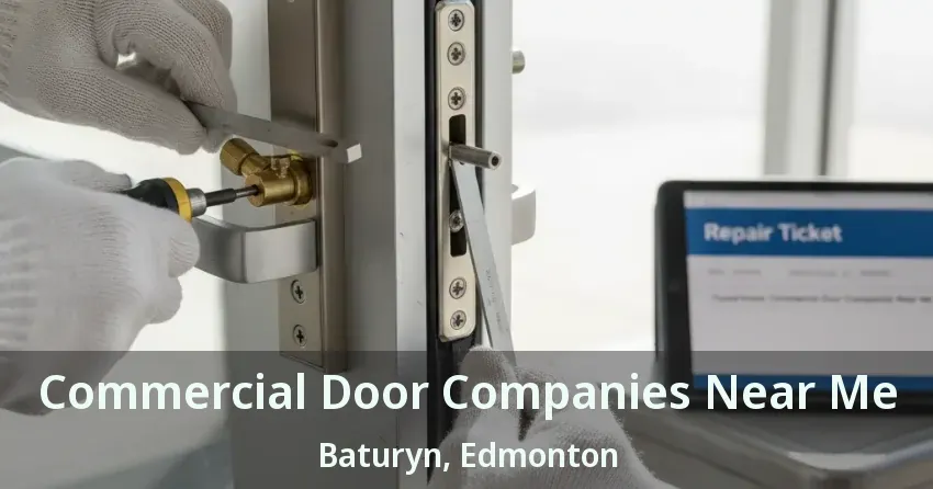 Commercial Door Companies Near Me Baturyn, Edmonton - AB