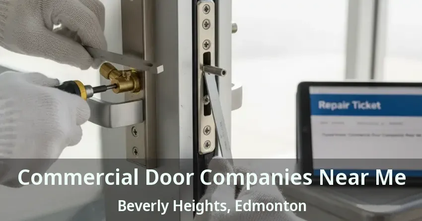 Commercial Door Companies Near Me Beverly Heights, Edmonton - AB