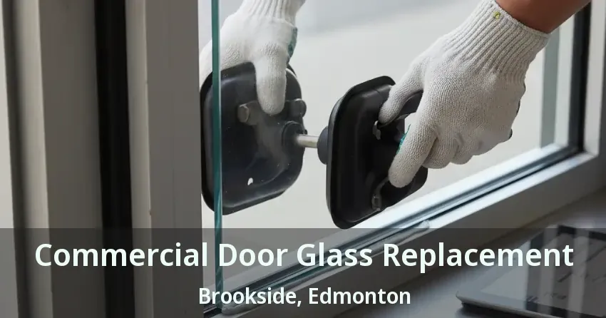 Commercial Door Glass Replacement Brookside, Edmonton - AB