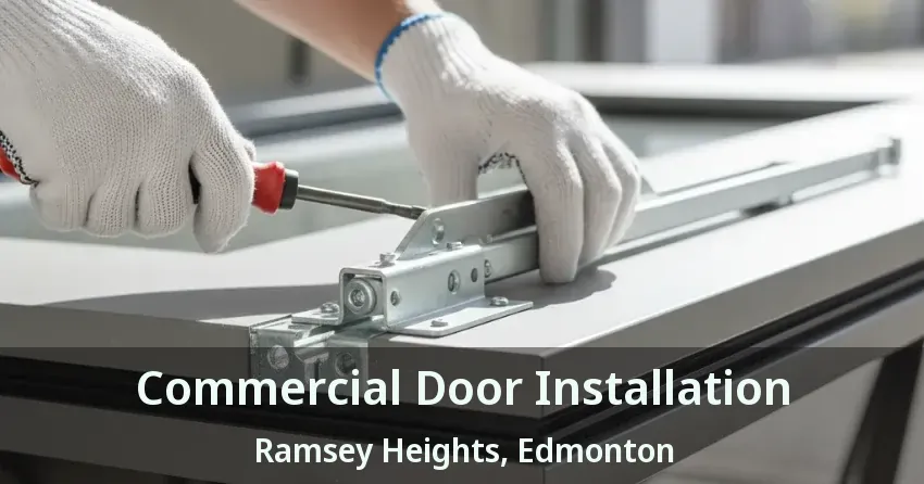 Commercial Door Installation Ramsey Heights, Edmonton - AB