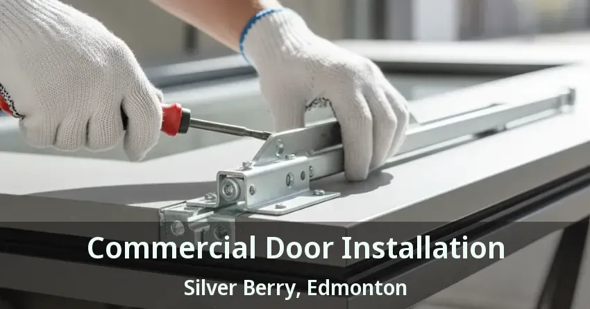 Commercial Door Installation Silver Berry, Edmonton - AB