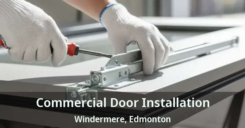 Commercial Door Installation Windermere, Edmonton - AB