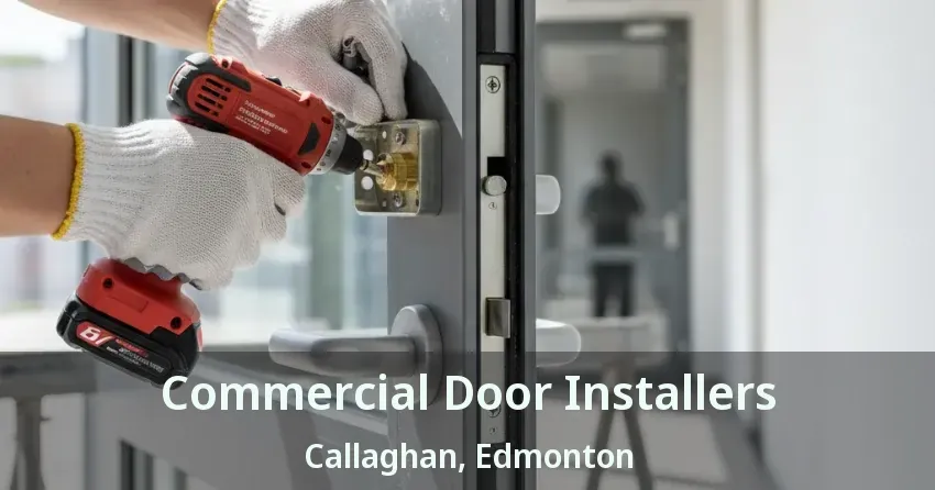 Commercial Door Installers Callaghan, Edmonton - AB