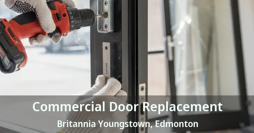 Commercial Door Replacement Britannia Youngstown, Edmonton - AB