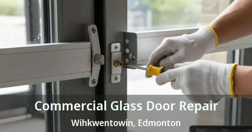 Commercial Glass Door Repair Wihkwentowin, Edmonton - AB