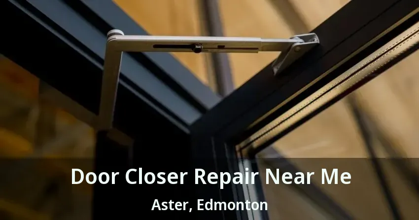 Door Closer Repair Near Me Aster, Edmonton - AB
