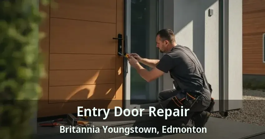 Entry Door Repair Britannia Youngstown, Edmonton - AB