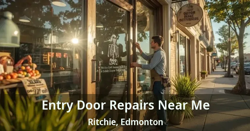 Entry Door Repairs Near Me Ritchie, Edmonton - AB
