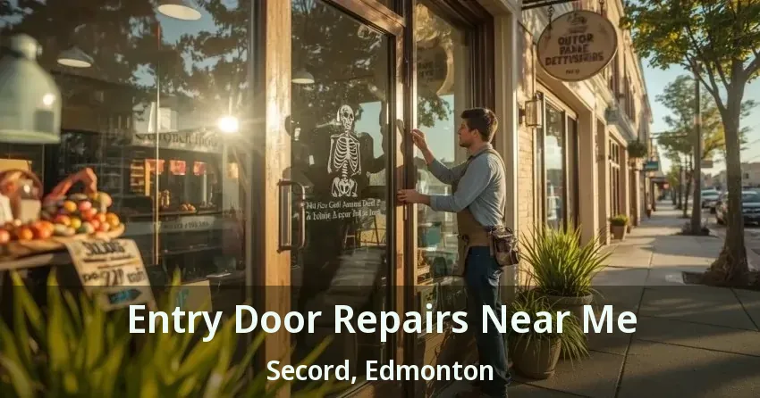Entry Door Repairs Near Me Secord, Edmonton - AB