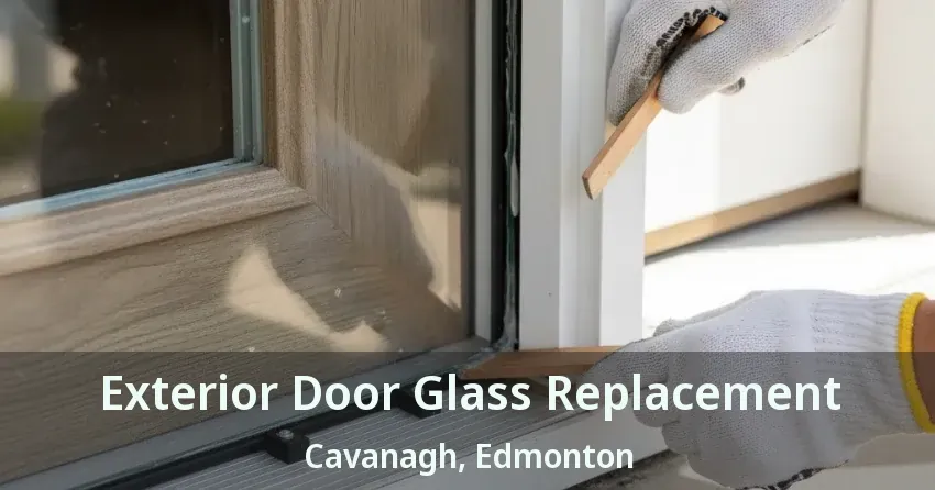 Exterior Door Glass Replacement Cavanagh, Edmonton - AB