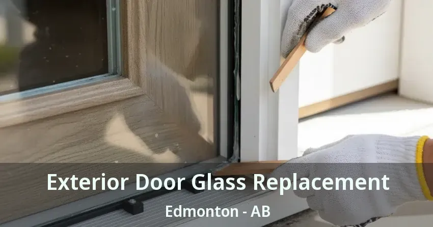 Exterior Door Glass Replacement Edmonton - AB