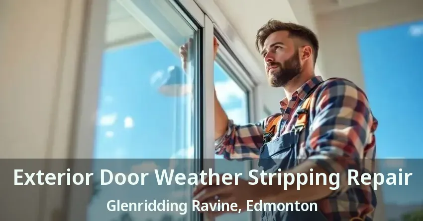 Exterior Door Weather Stripping Repair Glenridding Ravine, Edmonton - AB