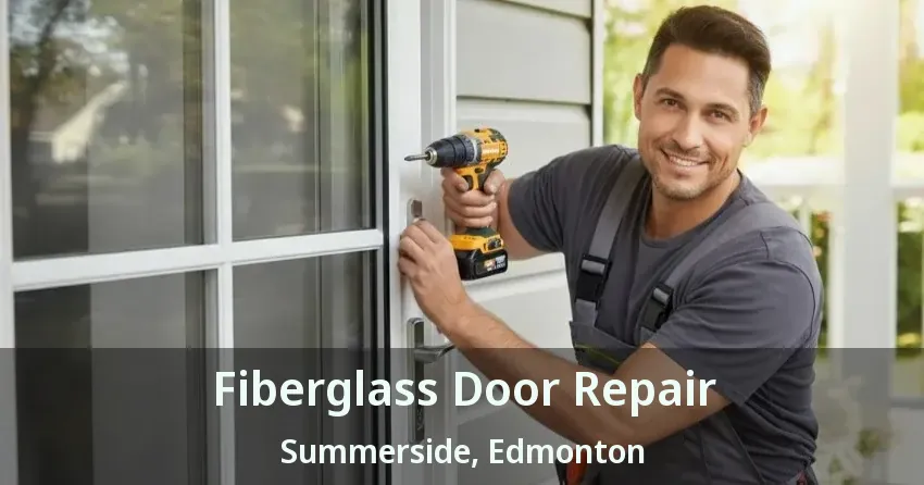 Fiberglass Door Repair Summerside, Edmonton - AB