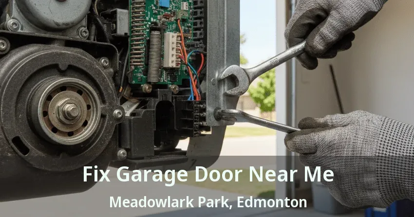 Fix Garage Door Near Me Meadowlark Park, Edmonton - AB