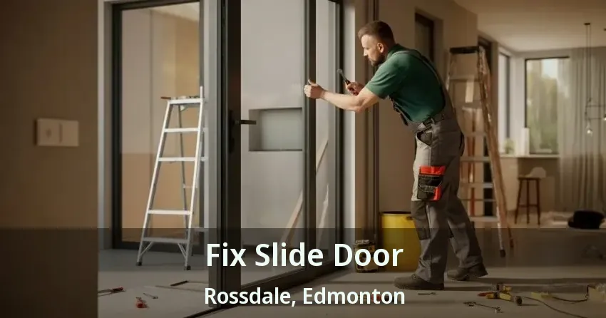 Fix Slide Door Rossdale, Edmonton - AB