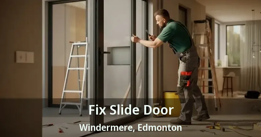 Fix Slide Door Windermere, Edmonton - AB