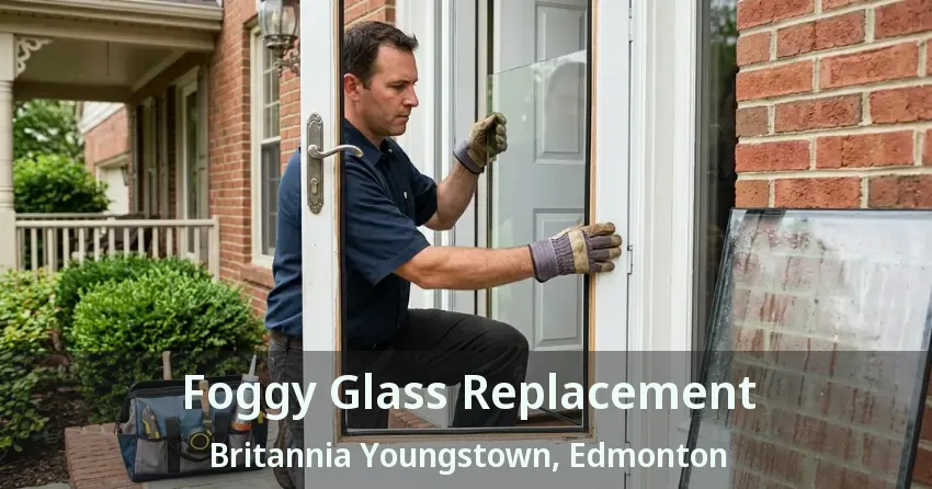 Foggy Glass Replacement Britannia Youngstown, Edmonton - AB