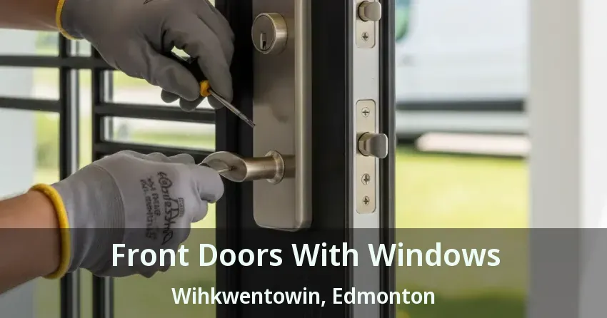 Front Doors With Windows Wihkwentowin, Edmonton - AB