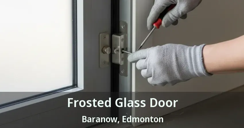 Frosted Glass Door Baranow, Edmonton - AB