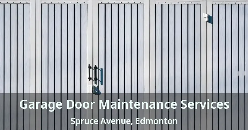 Garage Door Maintenance Services Spruce Avenue, Edmonton - AB