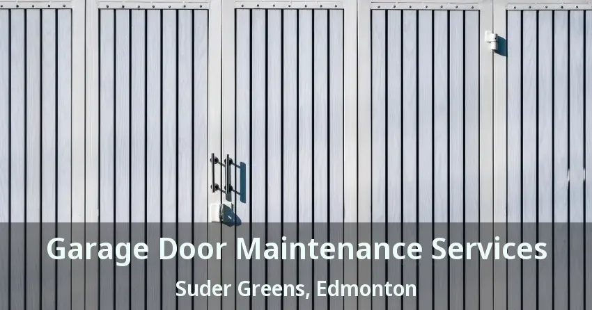 Garage Door Maintenance Services Suder Greens, Edmonton - AB