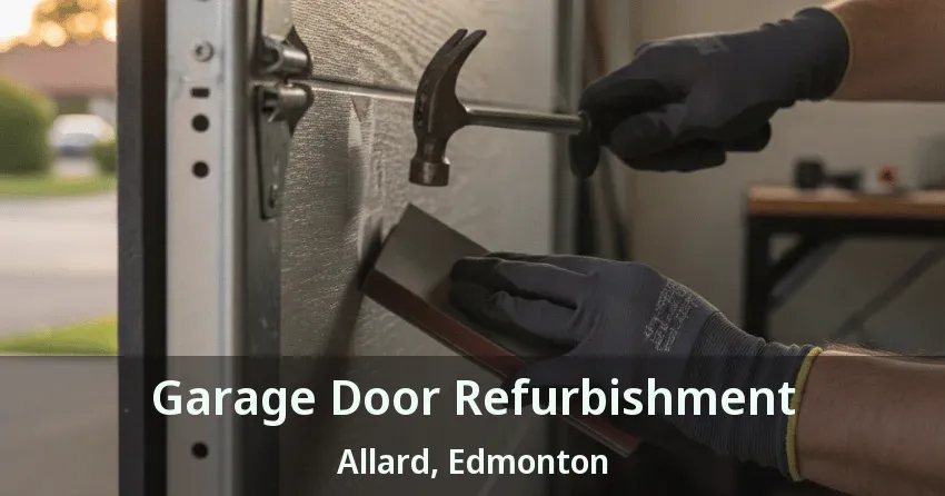Garage Door Refurbishment Allard, Edmonton - AB