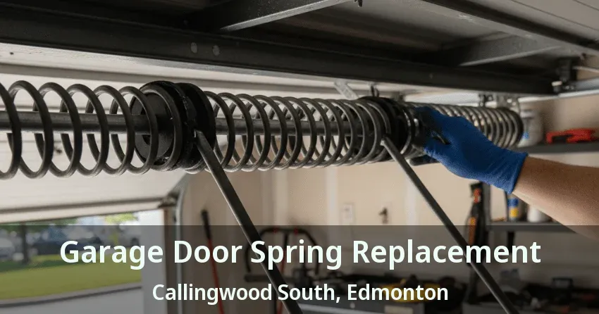 Garage Door Spring Replacement Callingwood South, Edmonton - AB