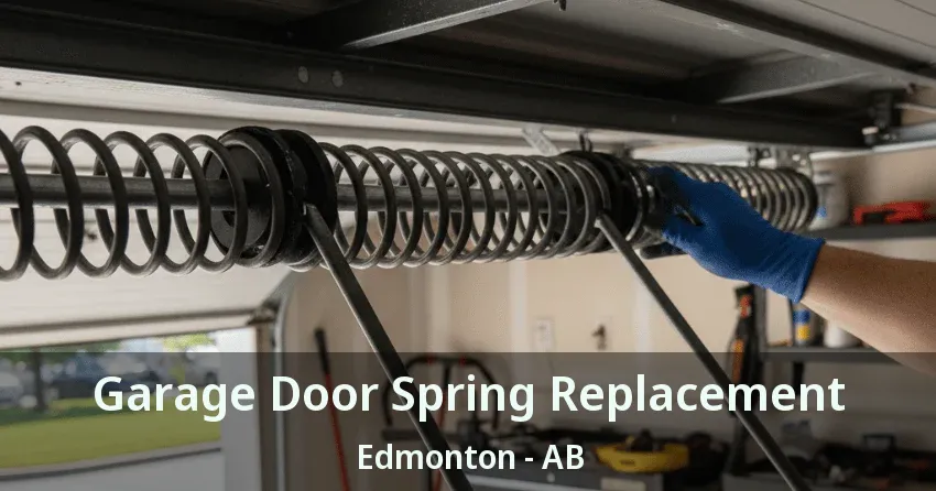 Garage Door Spring Replacement Edmonton - AB