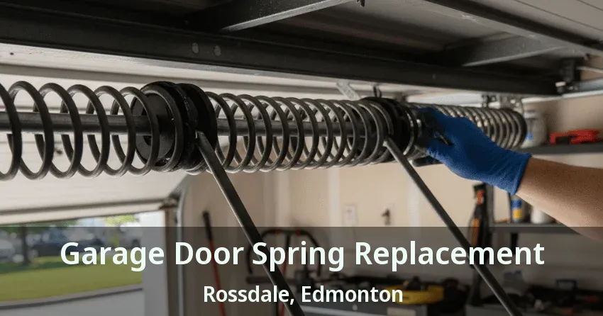 Garage Door Spring Replacement Rossdale, Edmonton - AB
