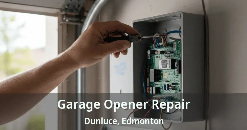 Garage Opener Repair Dunluce, Edmonton - AB