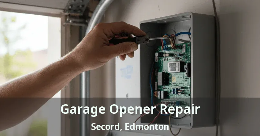 Garage Opener Repair Secord, Edmonton - AB