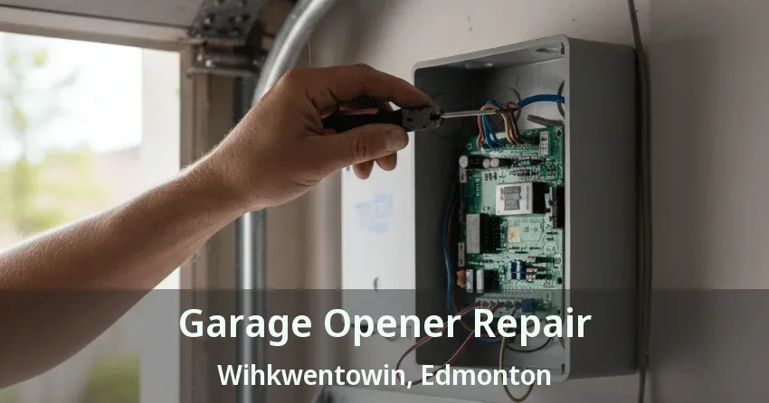 Garage Opener Repair Wihkwentowin, Edmonton - AB