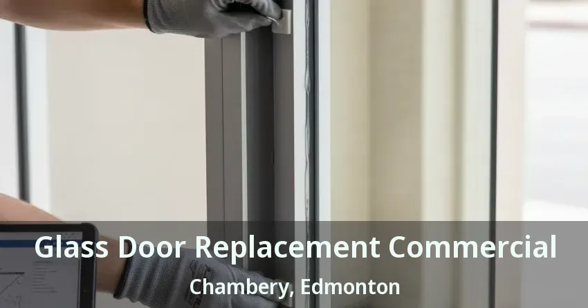 Glass Door Replacement Commercial Chambery, Edmonton - AB
