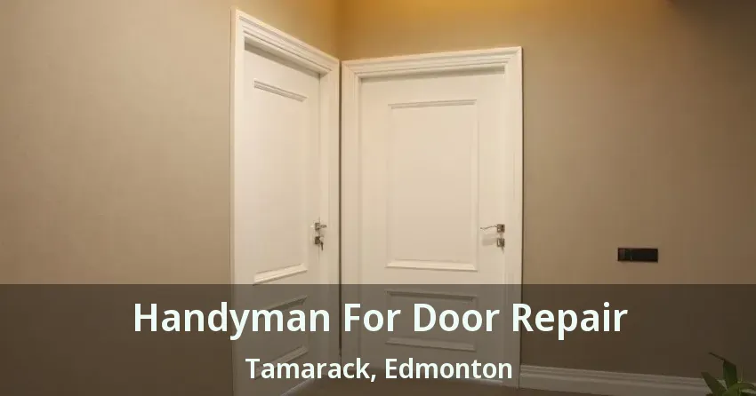 Handyman For Door Repair Tamarack, Edmonton - AB