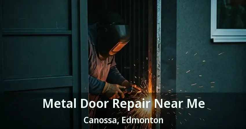 Metal Door Repair Near Me Canossa, Edmonton - AB